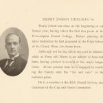 Henry Joseph Thielman, 1906