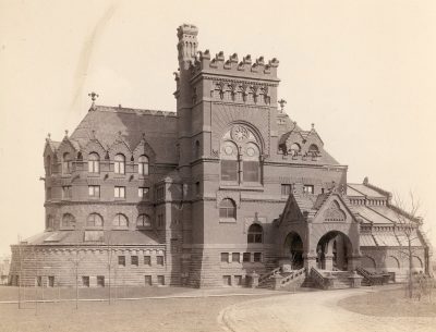 University Library (now Anne and Jerome Fisher Fine Arts Library), c. 1899