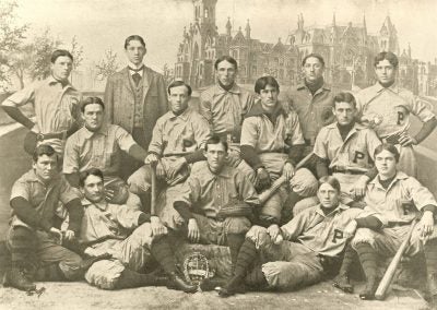 University baseball team, 1895