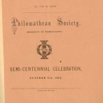 Philomathean Society Semi-Centennial Celebration