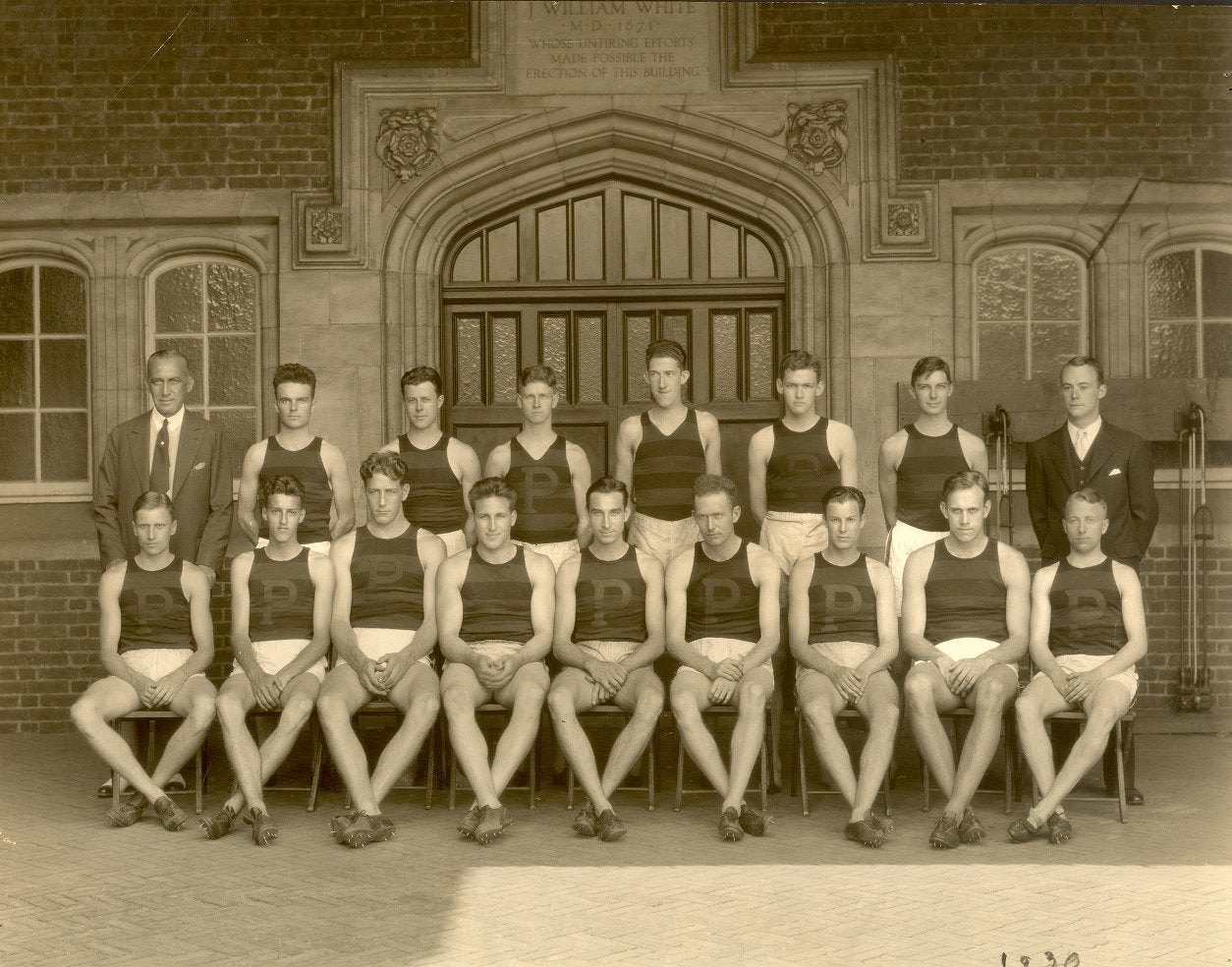 Varsity track team, 1930