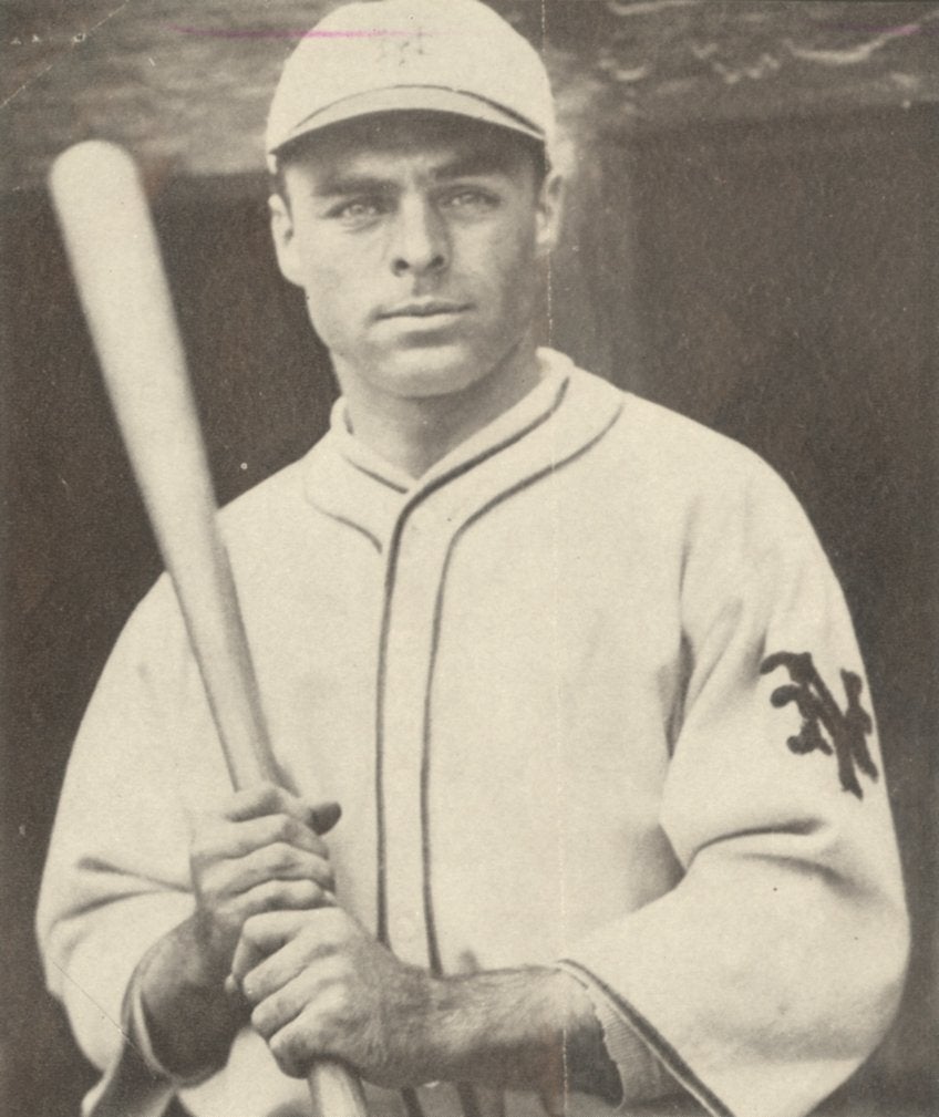 Edward Stephen Farrell, in New York Giants uniform, c. 1930