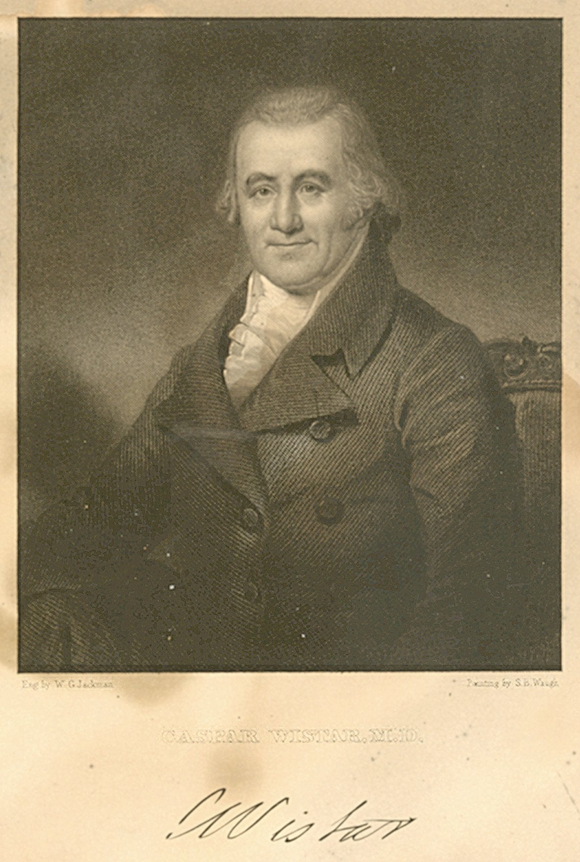 Caspar Wistar, c. 1800