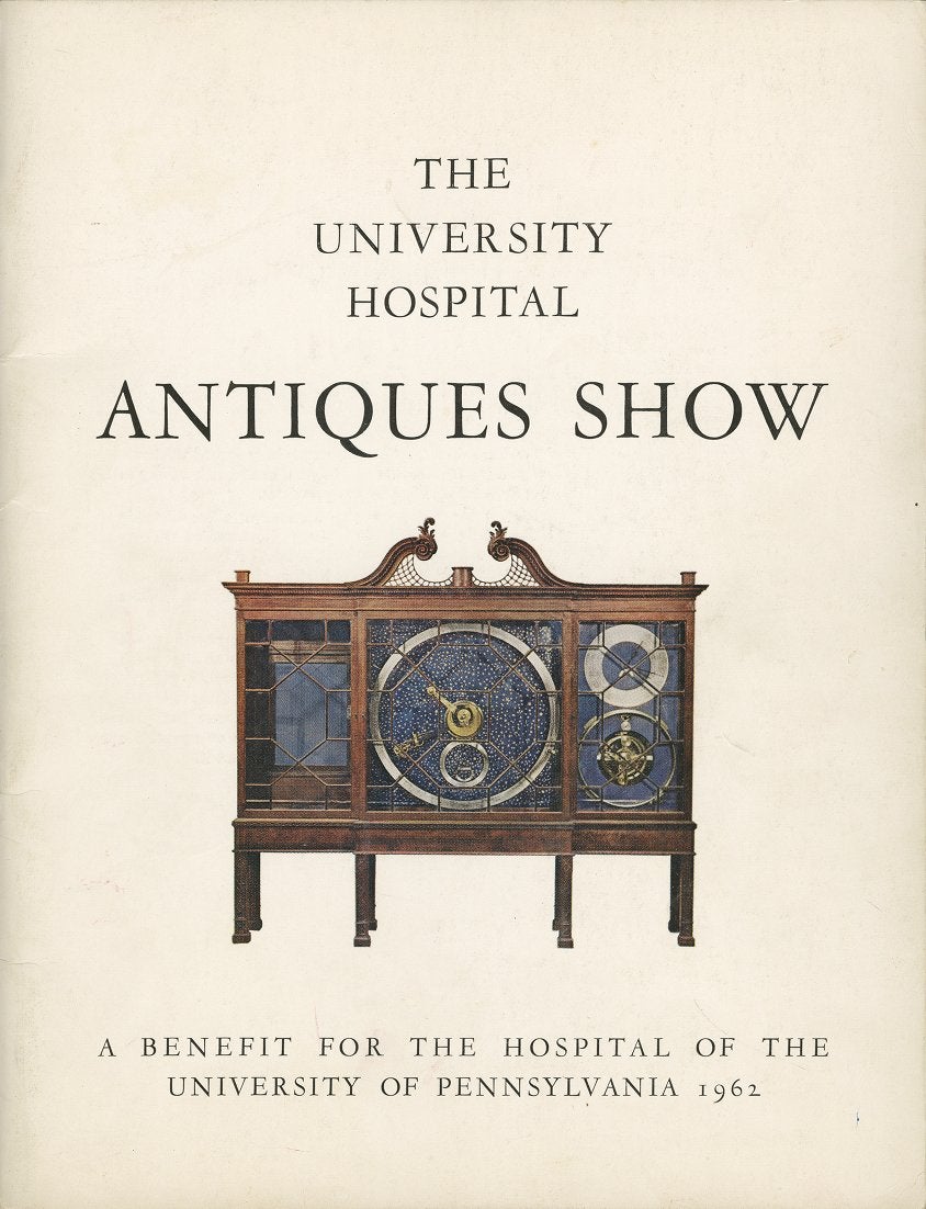 Program cover, first annual University Hospital Antiques Show, 1962