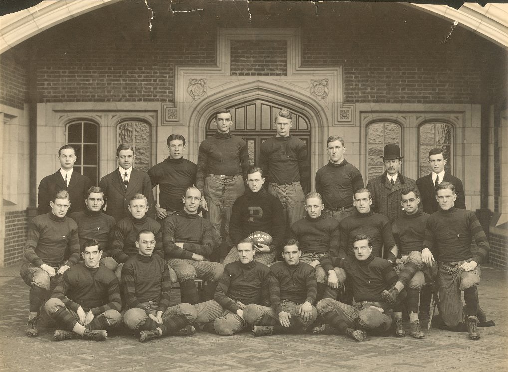 Varsity football team, 1908