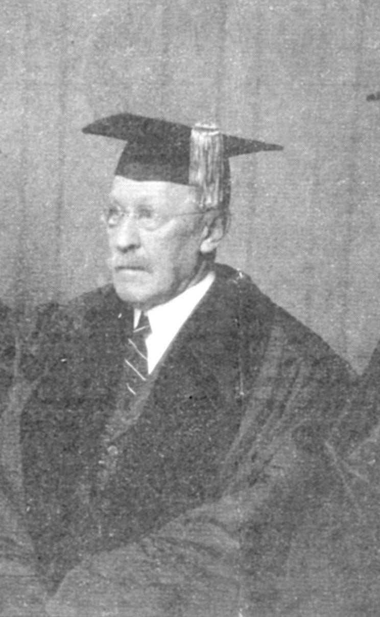 Louis Childs Madeira, receiving an honorary degree from the University of Pennsylvania Law School, 1926