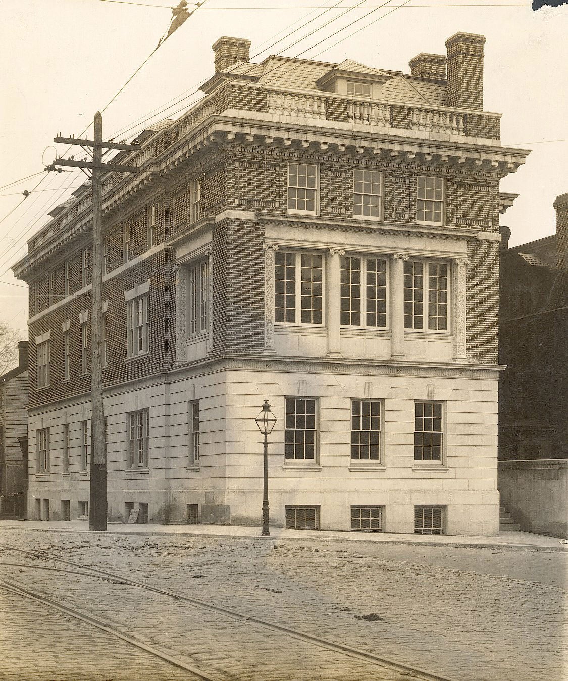 Phi Kappa Sigma, Alpha Chapter, fraternity house, 1911