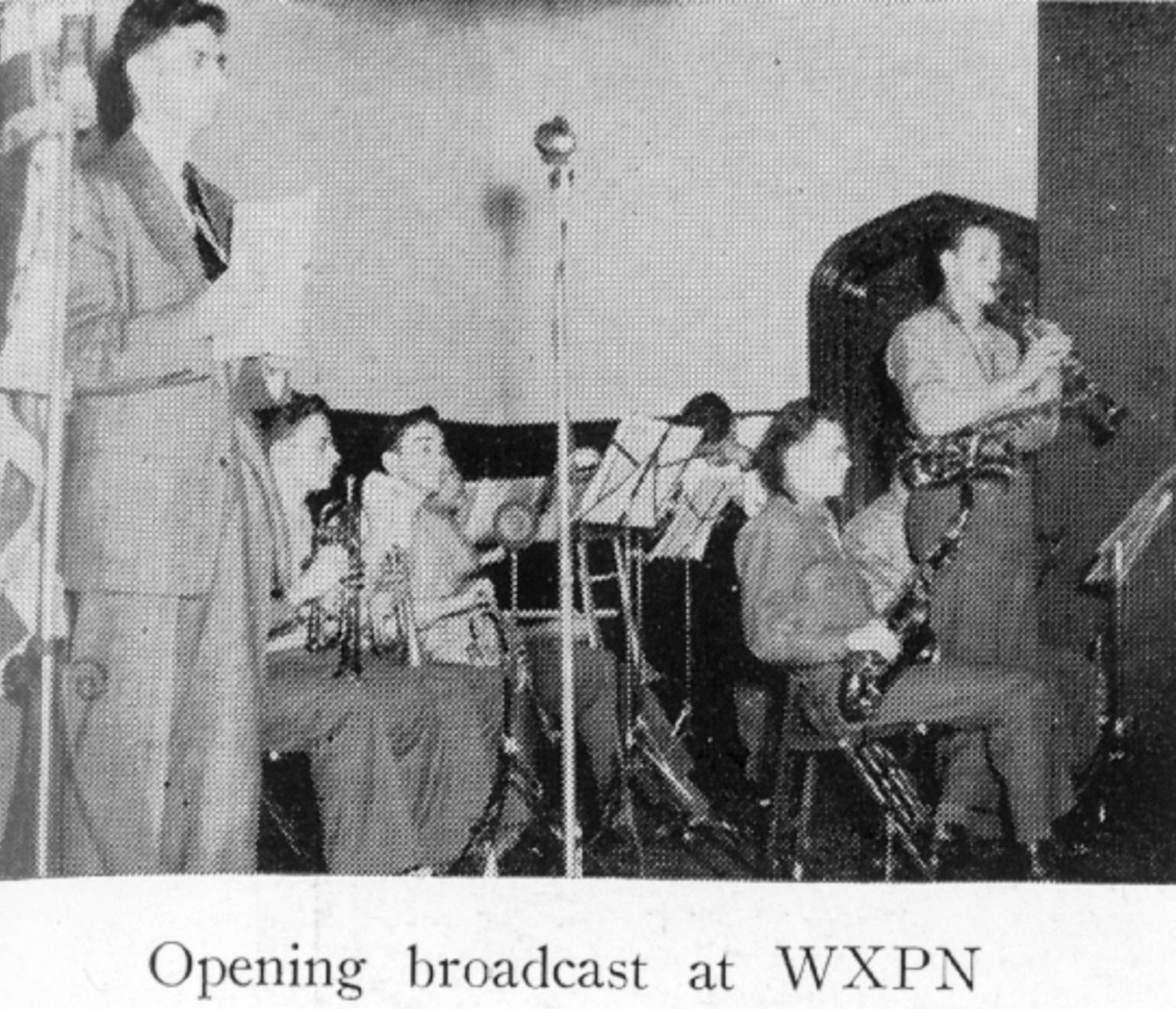 WXPN opening broadcast, 1946