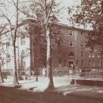 Medical Hall on Ninth Street campus, 1872