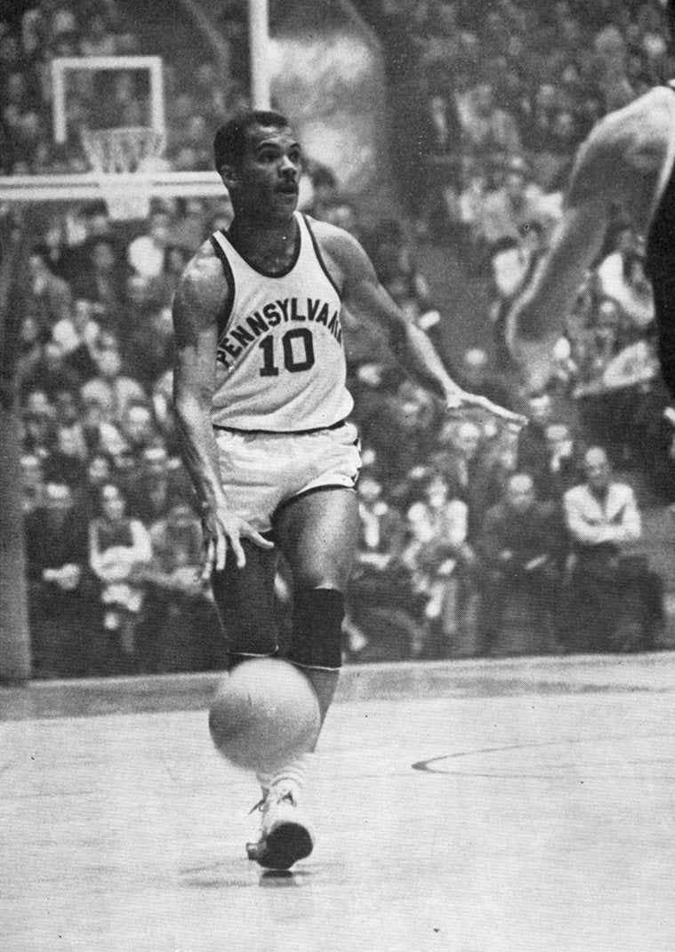 John Wideman with the ball, 1963