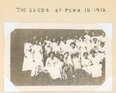 Class of 1913 women, in 1912 Women's Yearbook
