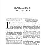 Blacks at Penn, Then and Now, A Pennsylvania Album