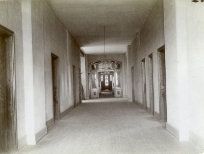 College Hall Main Corridor, 1901