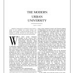 The Modern Urban University, A Pennsylvania Album