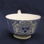 Wedgwood china, cup featuring University of Pennsylvania seal, 1936