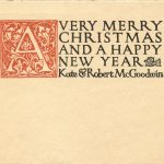 Robert McGoodwin, Christmas card, 1907