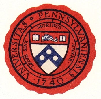 University of Pennsylvania, Coat of Arms (red)
