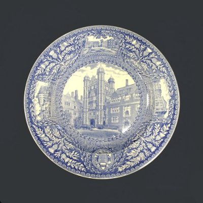 Wedgwood china, plate depicting Provost's Tower, 1929