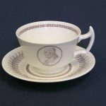 Wedgwood china, teacup and saucer, 1960