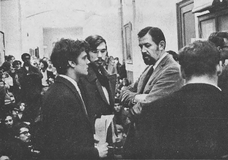 1969 College Hall sit-in to protest the University City Science Center