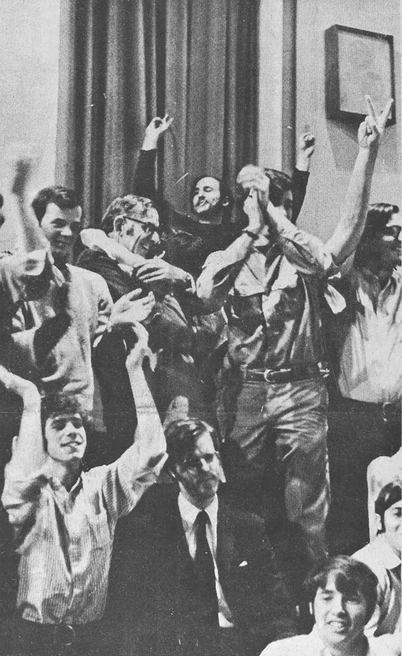 1969 College Hall sit-in to protest the University City Science Center
