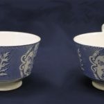 Wedgwood china, cups featuring University of Pennsylvania seal, 1936